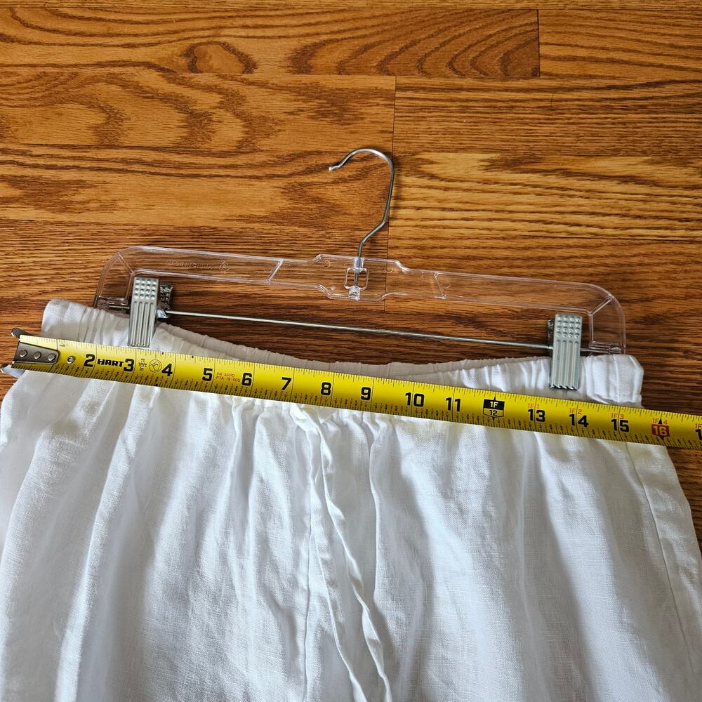 Reformation Olina Linen Pant - White - Picture 9 of 10